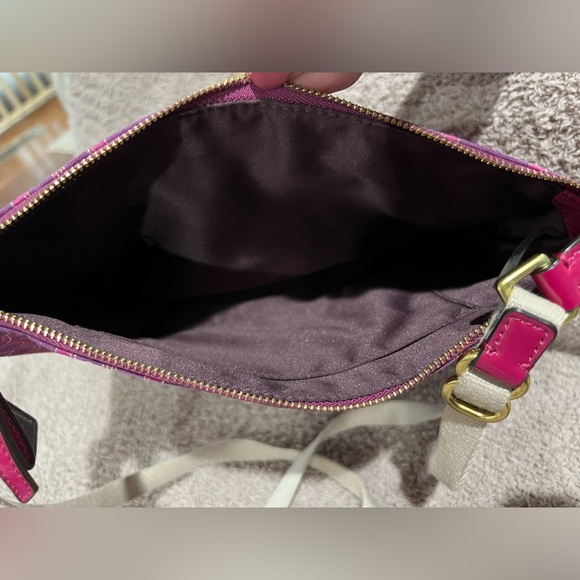 Coach Pink/Purple Crossbody Bag - Picture 3 of 4
